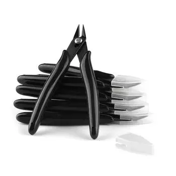 Кусачки для резки кератиновой связки. Кусачки для проволоки. Щипцы для проволоки. Инструмент для наращивания волос с отверстием. Пружинные уточные наращивания.