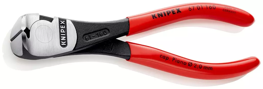 Кусачки KNIPEX с прочным концом 160 мм 6701160