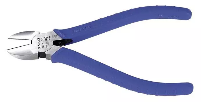 Кусачки Three Peaks Giken Strong с пружинной литой рукояткой 150 мм 3.пика / NP-150Z-S