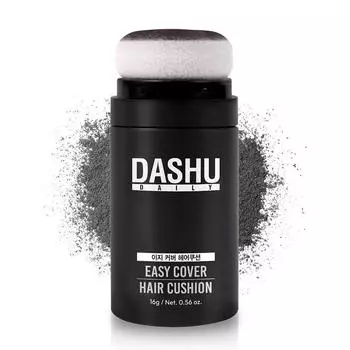 Кушон для волос Dashu Daily Easy Cover 16 г, натуральный черный, 1 шт.