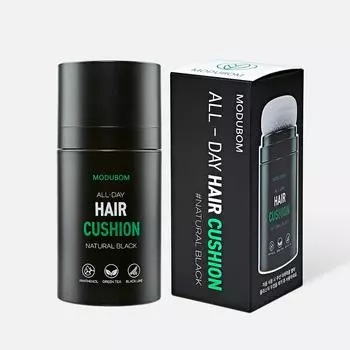 Кушон для волос Modbom All Day, натуральный черный, 1 шт., натуральный черный