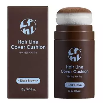 Кушон Lifeholic Hairline Cover Cushion 10 г, темно-коричневый, 1 шт.
