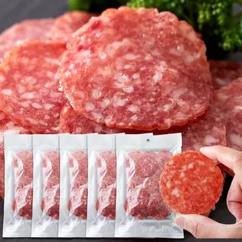 Кусочки салями Tennen Seikatsu x Колбаса салями Закуски Закуски большого размера Отечественное производство Стоимость (175г 5) (5 сумок)