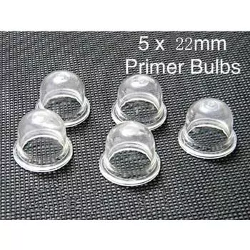 Кусторез, прозрачный инструмент, большая чашка для бензина, масляный пузырь, триммер для живой изгороди, бензиновый топливный насос, лампочка для праймера 5pcs