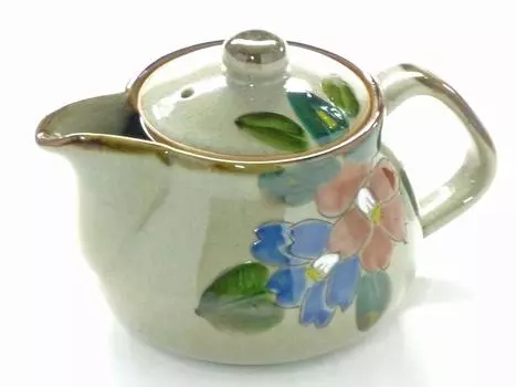 Kutani Большая комбинация sasanqua [чайник/чайник] [задняя фотография]