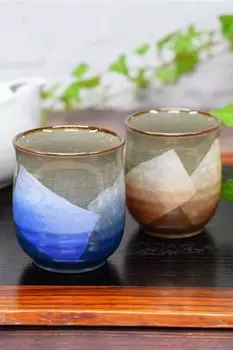 Кутани изделия серебряные японские празднование 60-летия пары чашка, керамика, бренд, столовые приборы, пара, чашка, подарок, презент,