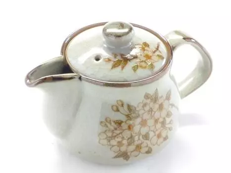 Кутани Маленький плакучий цветок вишни [чайник/чайник] [задняя фотография]