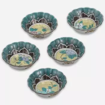 Посуда Кутани Набор маленьких чаш Иватая Ёсидая Сока Посуда Кутани (нет. 2.5) К8-193