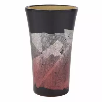 Кутанияки Камамото Сэйдзангама Бесплатная чашка Тенмоку Гинсай Красный Ая 32K19S3A красный