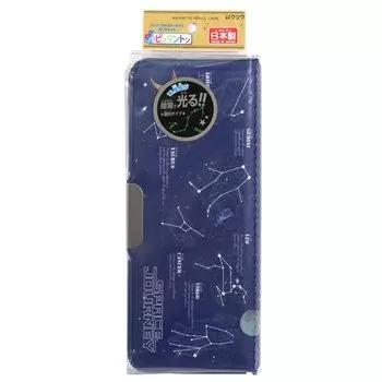 Kutsuwa Pittanton Magnetic Pencil Constellation CH207NB Case, Navy,