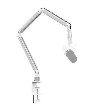 KUUVAN Микрофон Микрофонная стойка Грузоподъемность Для Конденсаторного Регулируемый Кабель Микрофонный Зажим Удобный Для Живой Записи Стойка, Кронштейн, 1.5КГ,