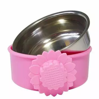 KUVEELA PET Вешалка для корма для домашних животных Корм для небольших по высоте совместим с миской, столовыми приборами, кормушкой, контейнером, миской, вешалкой, миской, миской, клеткой, собаками, кошками, кроликами,