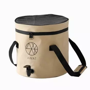 Кувшин Alfax AWAT с сетчатым верхом, 10 л, складной, для кемпинга на открытом воздухе AP-625209 бежевый