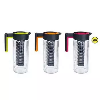 Кувшин для дето Herevin Striped с ситечком 1430 мл Ассорти