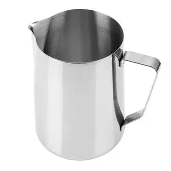 Кувшин для кофе HILIFE из нержавеющей стали для вспенивания молока, эспрессо, бариста, крафт-кофе, латте, кувшин, чашка Pull Flower 150 350 600 1000 мл 1000ml