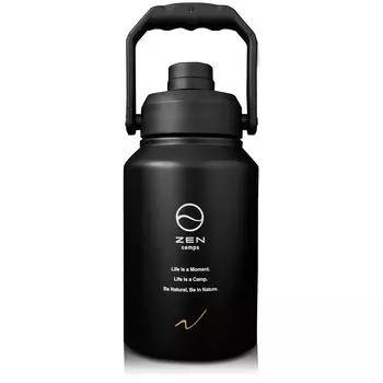 Кувшин для льда ZEN Camps, контейнер для льда, холодная изоляция, для кемпинга на открытом воздухе, вакуумная изоляция, широкое горлышко, 1,9 л, 3,8 л (Полгаллона)