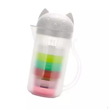 Кувшин для напитков, посуда для напитков с чашками для чая со льдом для горячей/холодной воды синий