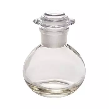 Кувшин для соевого соуса Hirota Glass Reprint, янтарного цвета, круглый, 633-OA