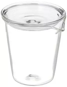 Кувшин для соуса KINTO CAST 150 мл, термостойкое стекло, можно использовать в микроволновой печи и мыть в посудомоечной машине 8486 чистый