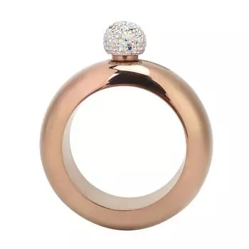 Кувшин для вина/алкоголя из нержавеющей стали, браслет на запястье, фляжка-воронка, подарок для танцевального клуба на день рождения