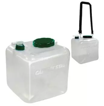 Кувшин для воды Captain Stag Claire с широким горлом 16 л с ремнем для переноски M-5014
