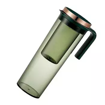 Кувшин для воды Чайник для холодной воды Чайник Креативный кувшин для воды с фильтром 2,5 л Охлаждающий чайник для домашнего использования на кухне CN белый