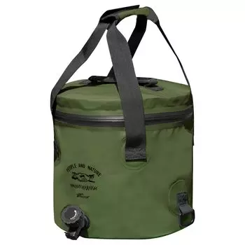 Кувшин для воды FIELDOOR складной мягкий для воды поставляется с системой предотвращения стихийных бедствий и аварийного водоснабжения, компактный, регулируемый объем воды [10 л], тип резервуара,