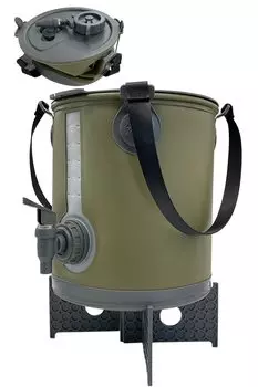 Кувшин для воды FUTUREFOX 10 л складной кувшин для кемпинга на открытом воздухе (оливковый)