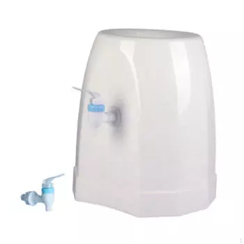 Кувшин для воды, подставка для бутылок, легко моется, практичный, съемный, для дома синий