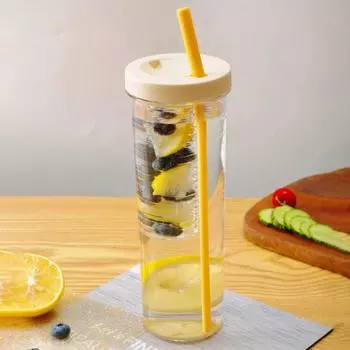 Кувшин для воды Прочный экологически чистый 4 цвета Чашка для воды Чайный сок Питьевая банка Кувшин для воды на лето розовый