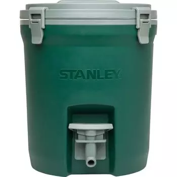 Кувшин для воды STANLEY, зеленый, холодный, прочный, держатель для льда для питья, спорта, отдыха на природе, рыбалки, гарантия, японский, 7,5 л 01938-004 (Подлинный продукт)