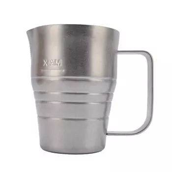 Кувшин для вспенивания молока из нержавеющей стали 304, нержавеющая сталь, многоцелевой вспениватель молока для кофе и бара 670ml