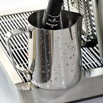 Кувшин для вспенивания молока из нержавеющей стали, эспрессо, дымящийся кофе, бариста, латте, чашка для вспенивания капучино, кувшин для молока, кувшин для кремовой пены