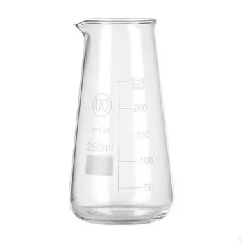 Кувшин для взбивания сливок, стеклянный мерный стакан для приготовления эспрессо 250ml