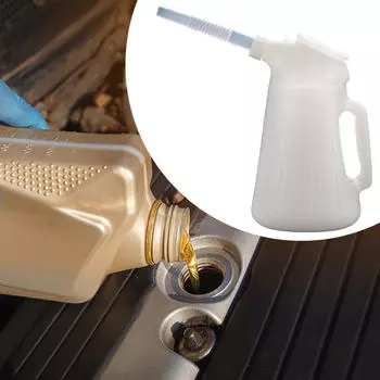 Кувшин-дозатор масла с мерной шкалой и носиком для удобства использования 2 L