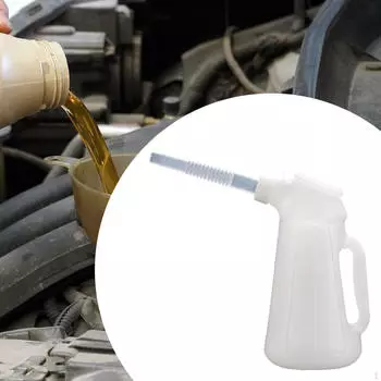 Кувшин-дозатор масла с мерной шкалой и носиком для удобства использования