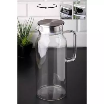 Кувшин из боросиликатного стекла 2 литра