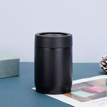 Кувшин-кулер, универсальная банка из нержавеющей стали, прочный охладитель для напитков, банка для газировки, банка-кулер для дома, на открытом воздухе 12 розовый