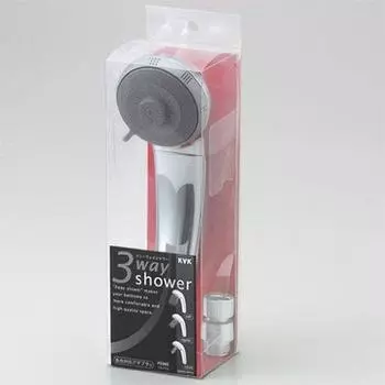 KVK 3WAY shower head with attachment PZ985