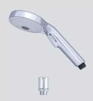 KVK wide shower head with PZS360T e-shower Nf/3way one-stop