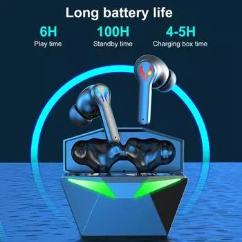 KW-01 Creative Wireless Earbud, длительное время ожидания, удобное низкое энергопотребление белый