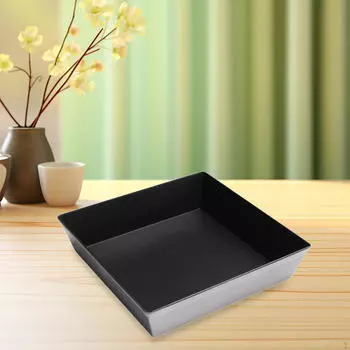 Квадратная форма для пиццы, форма для выпечки, антипригарное покрытие, усиленный противень для печенья, выпечка хлеба для кухни