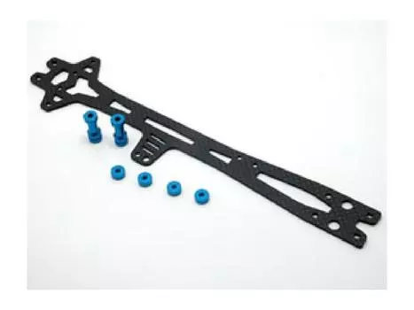 Квадратная карбоновая центральная балка Tamiya (для ТТ-01) СТД-2СП