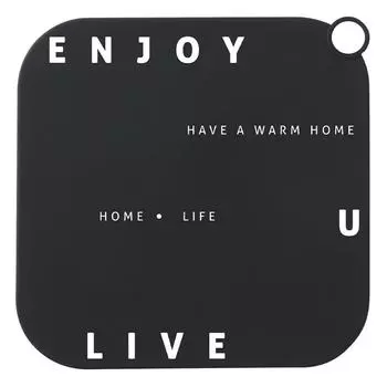 Квадратная крышка сливного отверстия силиконовый уловитель волос ванная канализационный фильтр для волос раковина сито белый белый