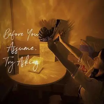 Квадратная лампа Water Ripple Atmosphere, маленькая ночная лампа, прикроватная лампа для спальни Flame Aurora, динамическая настольная лампа, креативный подарок для девушки,