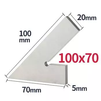 Квадратная линейка с плоским краем 45 градусов для столярных измерений, попробуйте квадратные столярные инструменты, деревообрабатывающие металлические угловые линейки, набор квадратов