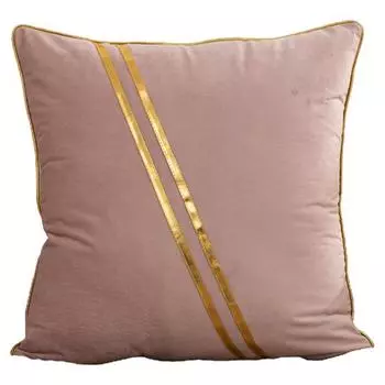 Yousheng квадратная наволочка в золотую полоску, дышащая декоративная наволочка, подарок на новоселье, декор для гостиной, дивана серый