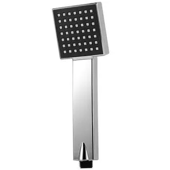 Квадратная ручная насадка для душа высокого давления с дождевой насадкой, хромированная ванна, экономия воды, новинка серебряный
