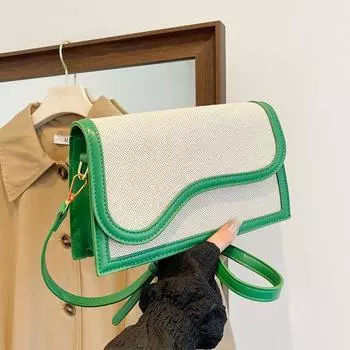 Квадратная сумка через плечо для женщин, новые модные сумки через плечо большой емкости, трендовые роскошные дизайнерские сумки