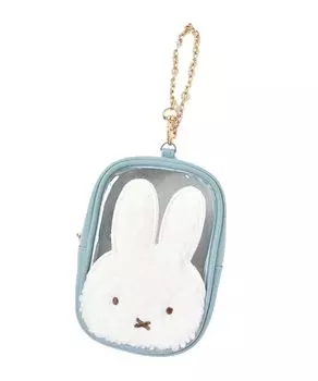 Квадратная сумочка с аппликацией Miffy Boa и цепочкой для шитья (синий) синий